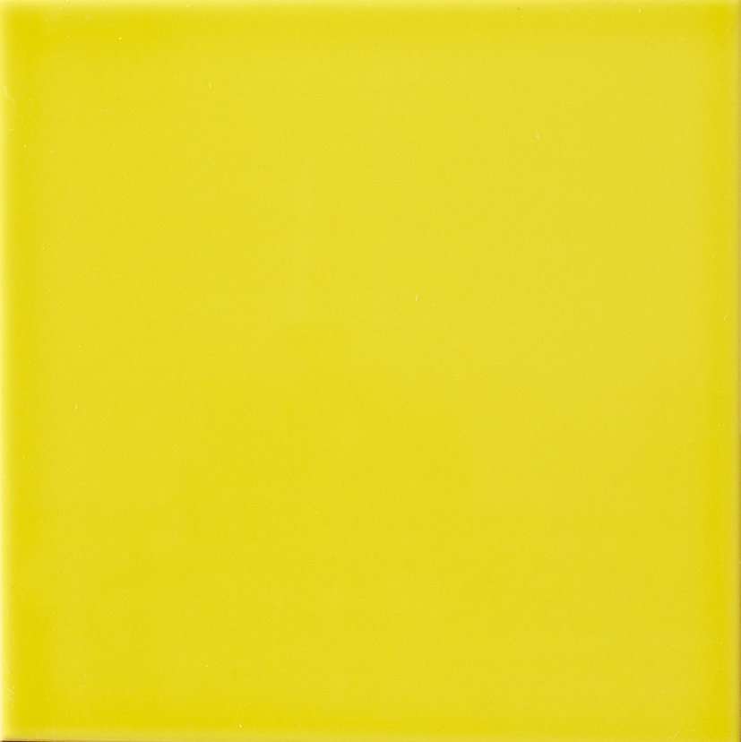 Керамическая плитка Aparici Art Lime, цвет жёлтый, поверхность глянцевая, квадрат, 200x200