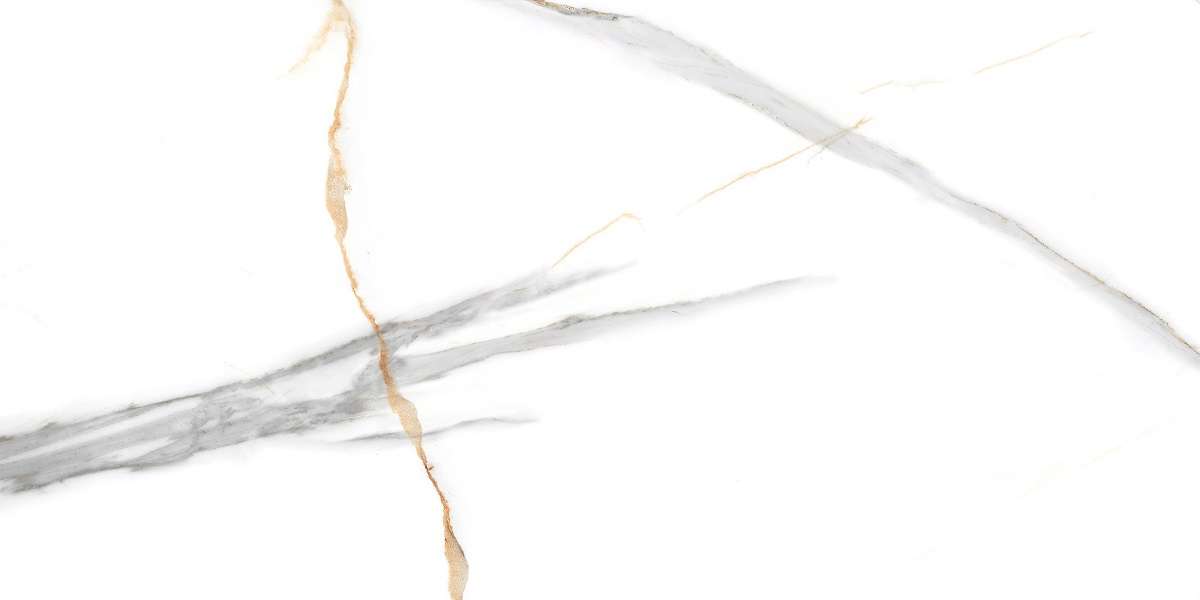 Керамогранит NT Ceramic Marmo Maritaca Statuario Ultra White NTT99513M, цвет белый серый бежевый, поверхность полированная, прямоугольник, 600x1200