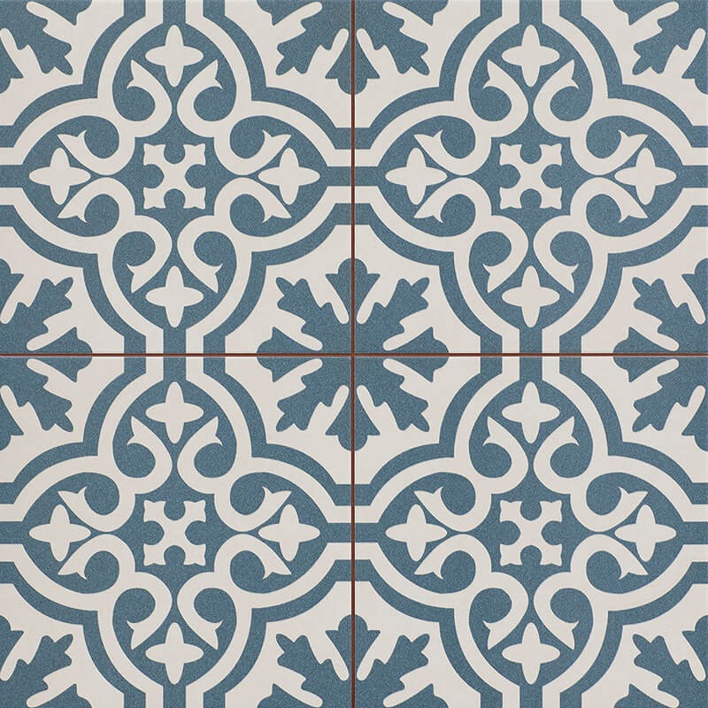 Керамическая плитка Dvomo Timeless Berkeley Slate Blue, цвет разноцветный, поверхность матовая, квадрат, 450x450