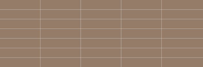 Мозаика APE Incision Home Earth, цвет коричневый, поверхность матовая, прямоугольник, 200x600