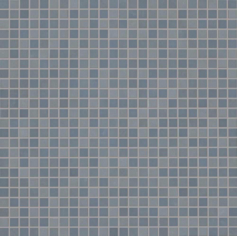 Мозаика Fap Color Now Avio Micromosaico fMS8, цвет синий, поверхность матовая, квадрат, 305x305