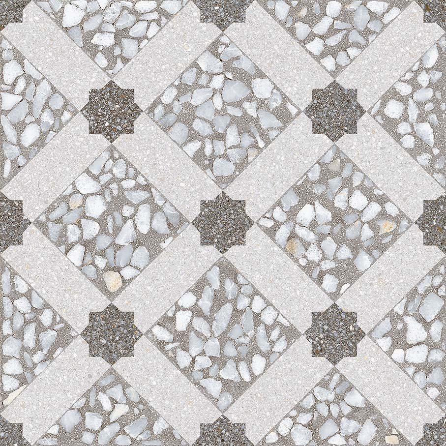 Декоративные элементы Vives Farnese Mancini Cemento, цвет серый, поверхность матовая, квадрат, 300x300