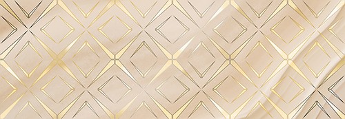 Декоративные элементы Керлайф Agat Lux Miele, цвет бежевый, поверхность матовая, прямоугольник, 242x700