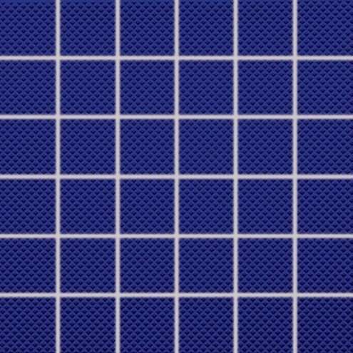 Мозаика Rako Pool GRS05605 (5x5), цвет синий, поверхность структурированная, квадрат, 300x300