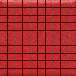Мозаика Ce.Si Full Body Iodio Su Rete 1x1, цвет бордовый, поверхность матовая, квадрат, 300x300