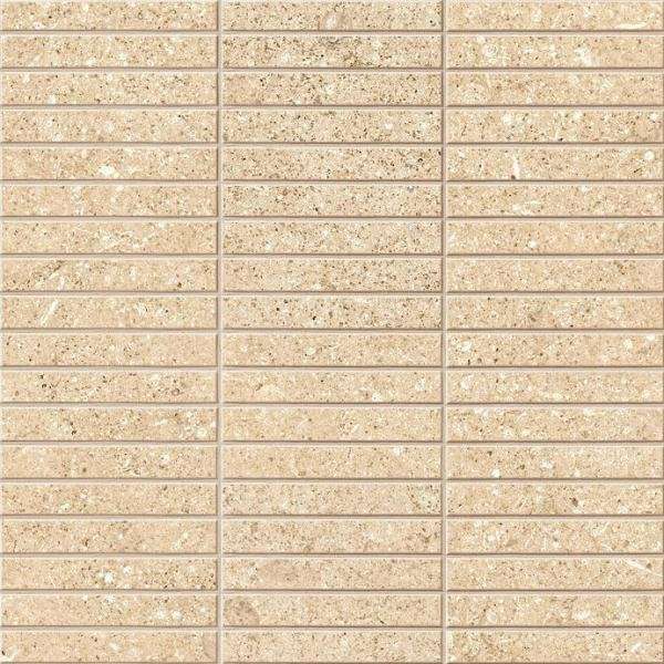 Мозаика Cisa Evoluzione Mos. 2F Mix Beige, цвет бежевый, поверхность матовая, квадрат, 300x300