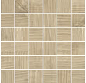 Мозаика Serenissima Newport Mosaico New Birch 1058306, цвет серый, поверхность матовая, квадрат, 300x300