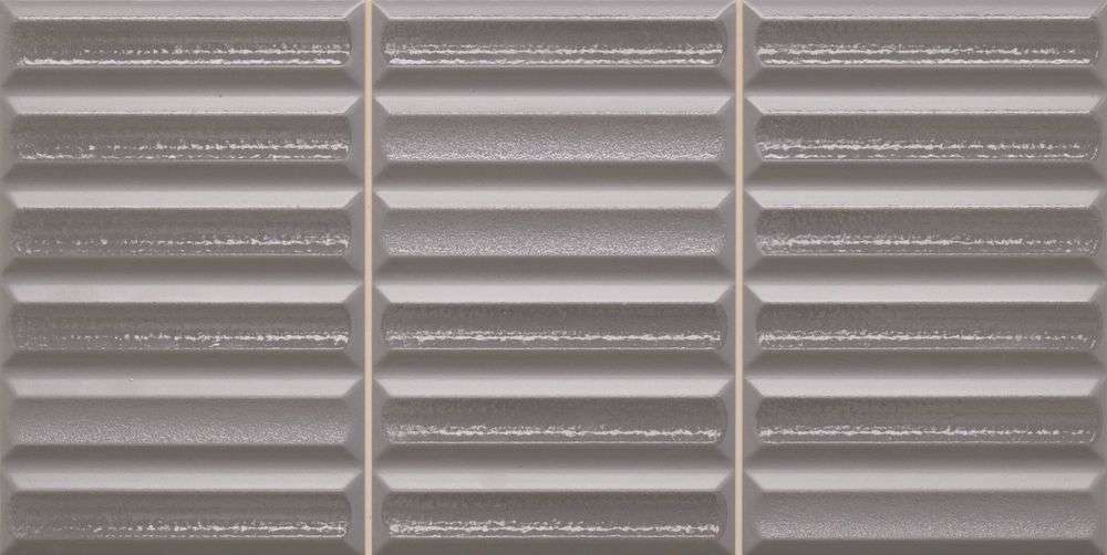 Керамическая плитка Harmony Moves Anth, цвет серый тёмный, поверхность 3d (объёмная), прямоугольник, 200x400