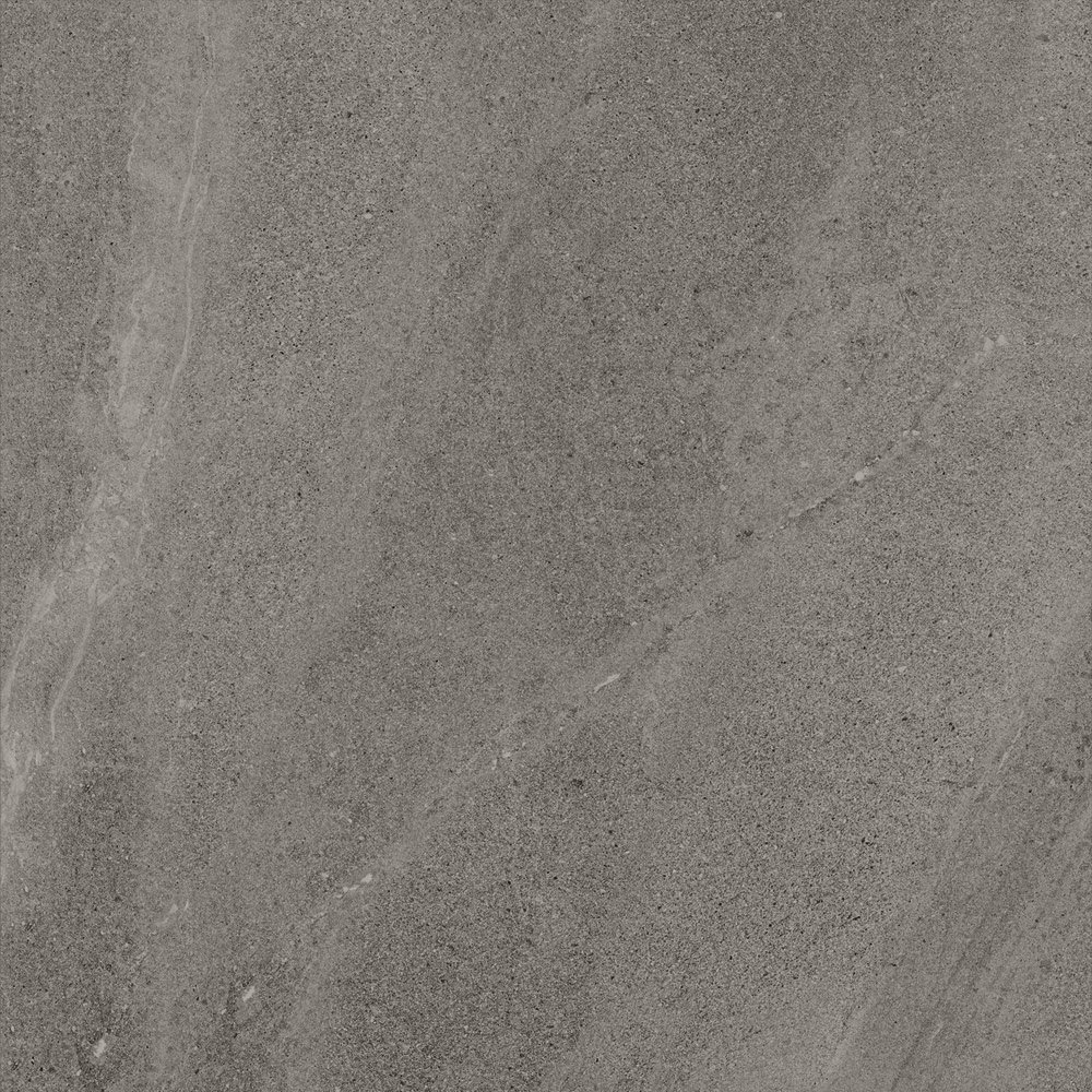 Керамогранит Kerlite Limestone Slate (Толщина 5.5 мм), цвет серый тёмный, поверхность матовая, квадрат, 1000x1000