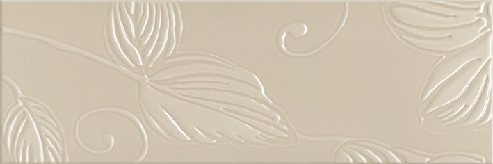 Декоративные элементы Domino Anya Decor Shape Beige, цвет бежевый, поверхность глянцевая, прямоугольник, 200x600