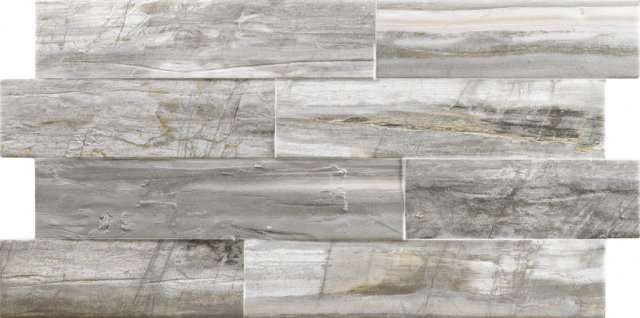 Керамическая плитка El Molino British Gris, цвет серый, поверхность матовая, под кирпич, 333x666