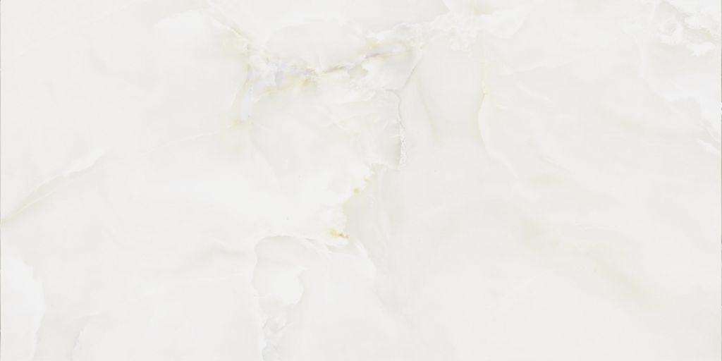 Керамогранит Brennero Jewel White, цвет белый, поверхность полированная, прямоугольник, 600x1200