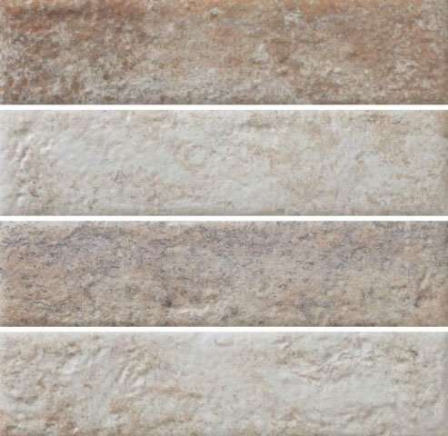 Керамическая плитка Bestile Bricks Tiziano Rust, цвет серый, поверхность матовая, под кирпич, 70x280