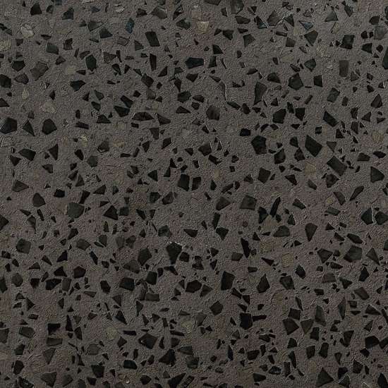 Керамогранит Coem Terrazzo Bucchero Maxi Nat, цвет чёрный, поверхность матовая, квадрат, 600x600