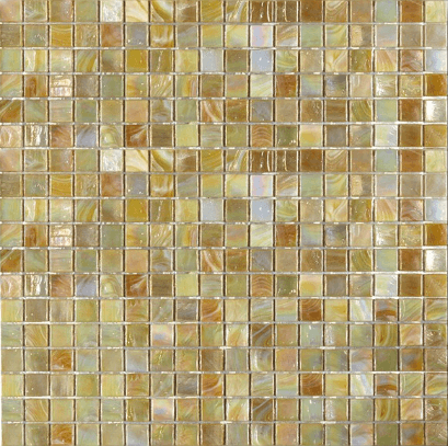 Мозаика Art & Natura Classic Noemie 2, цвет жёлтый, поверхность глянцевая, квадрат, 295x295