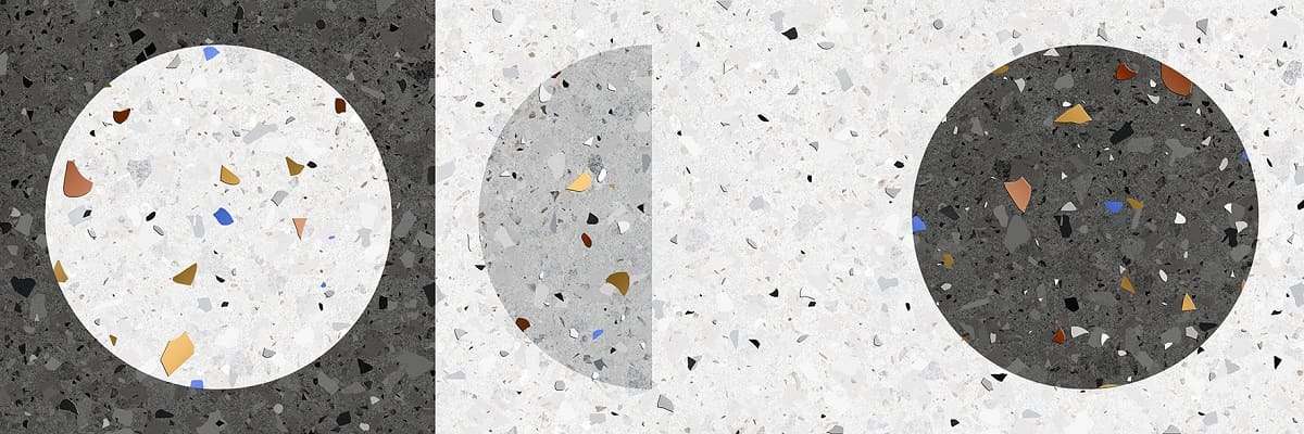 Декоративные элементы Керамин Мари Эрми 7С, цвет чёрно-белый, поверхность матовая, прямоугольник, 250x750