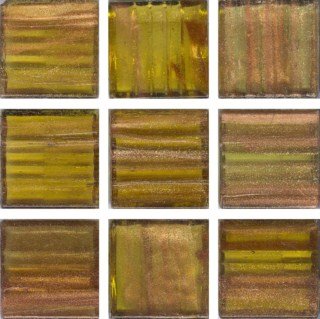 Мозаика Irida Fantasy И10.34(5), цвет коричневый, поверхность глянцевая, квадрат, 318x318