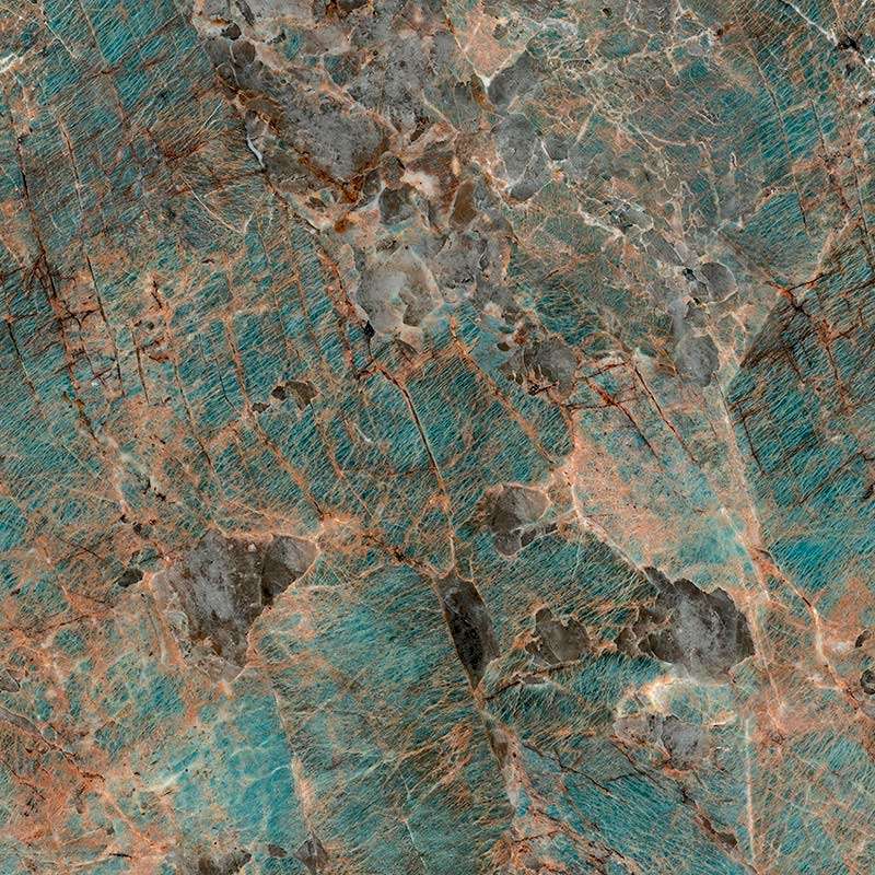 Керамогранит Mirage Cosmopolitan Amazzonite, цвет бирюзовый, поверхность полированная, квадрат, 1200x1200