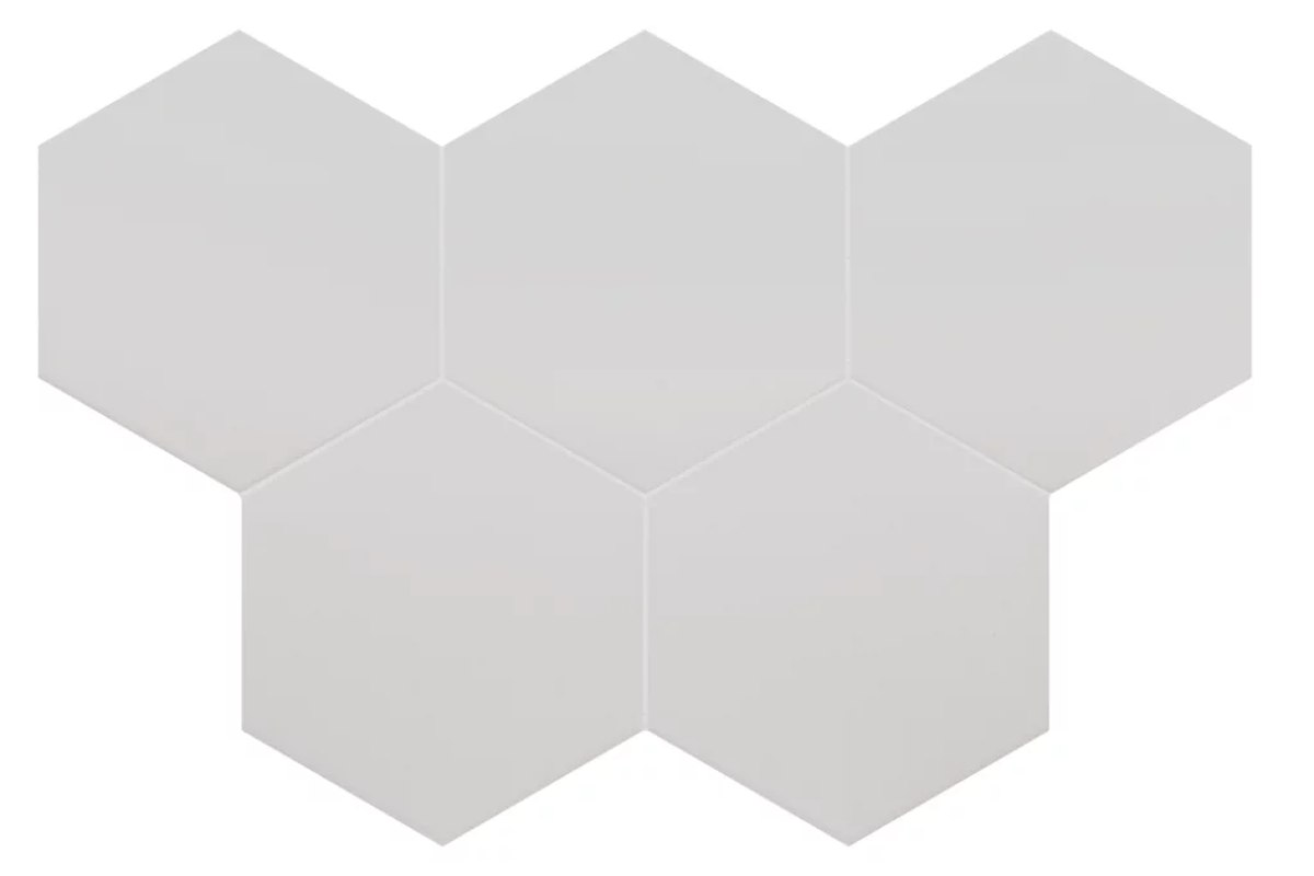 Керамогранит Equipe Coimbra Oxford Gray 30632, цвет серый, поверхность матовая, шестиугольник, 175x200