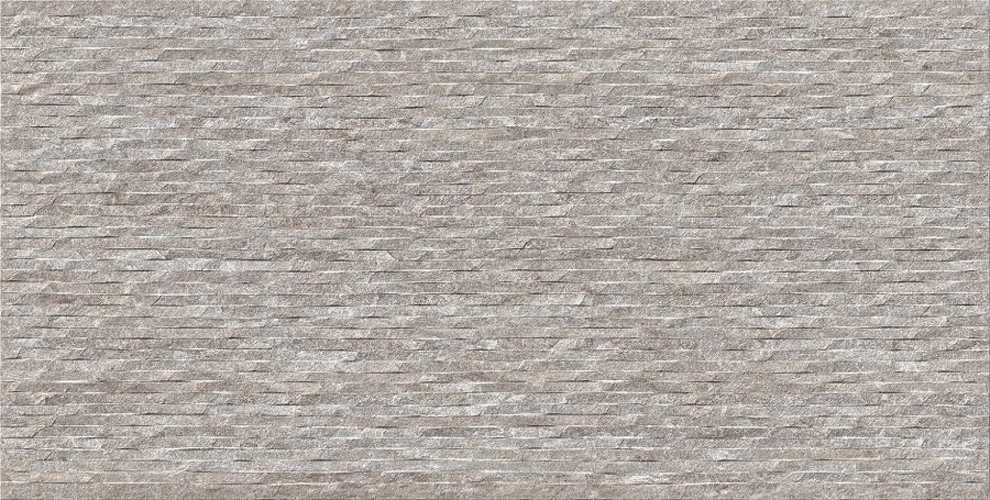 Керамогранит Ergon Oros Stone Splitstone Grey EKWF, цвет серый, поверхность рельефная, прямоугольник, 300x600