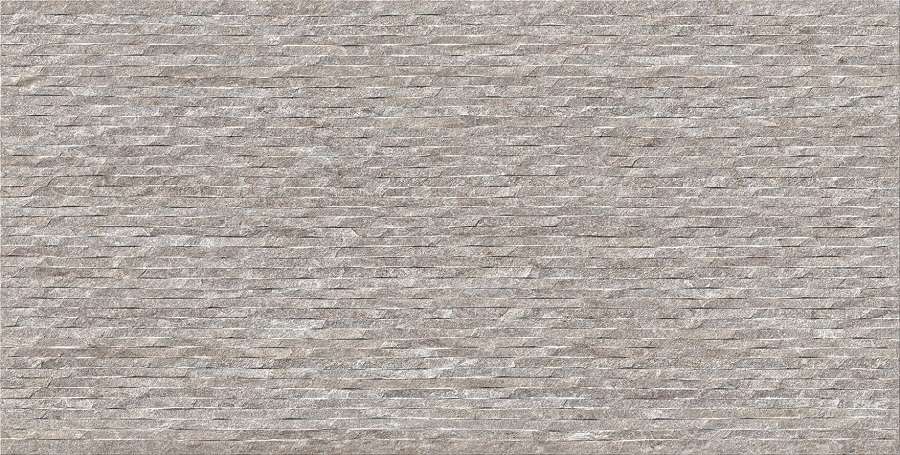 Керамогранит Ergon Oros Stone Splitstone Grey EKWF, цвет серый, поверхность рельефная, прямоугольник, 300x600