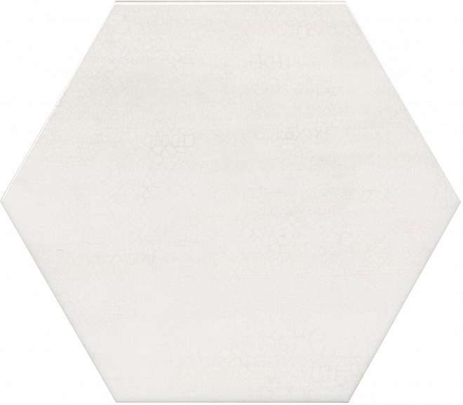 Керамическая плитка Kerama Marazzi Макарена Белый 24012, цвет белый, поверхность глянцевая, прямоугольник, 200x231