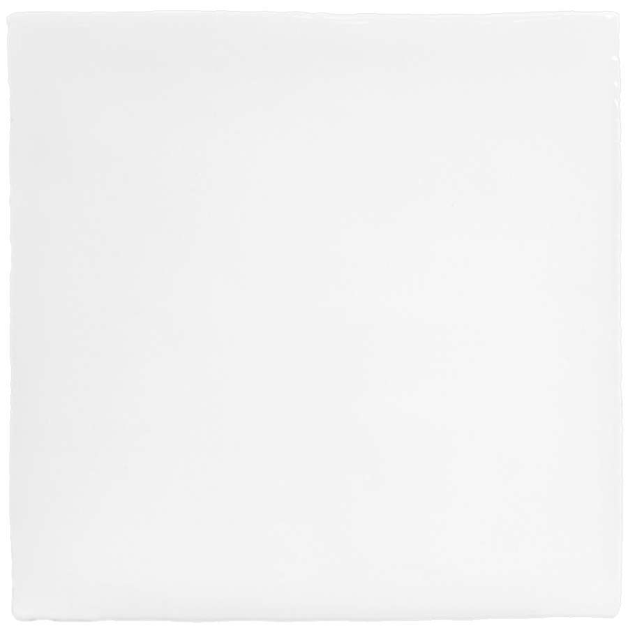 Керамическая плитка Monopole New Country White, цвет белый, поверхность глянцевая, квадрат, 150x150