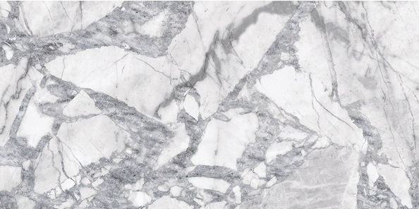 Керамическая плитка Нефрит керамика Ситали 00-00-5-18-01-06-3065, цвет белый серый, поверхность глянцевая, прямоугольник, 300x600