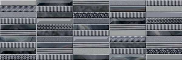 Керамическая плитка Emigres Style Nacar Gris Rev., цвет серый, поверхность матовая, прямоугольник, 200x600