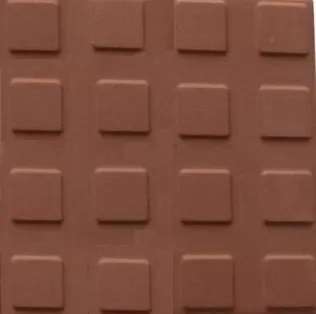 Керамогранит Topcer Field Material Square L4420SS, цвет коричневый, поверхность матовая, квадрат, 100x100