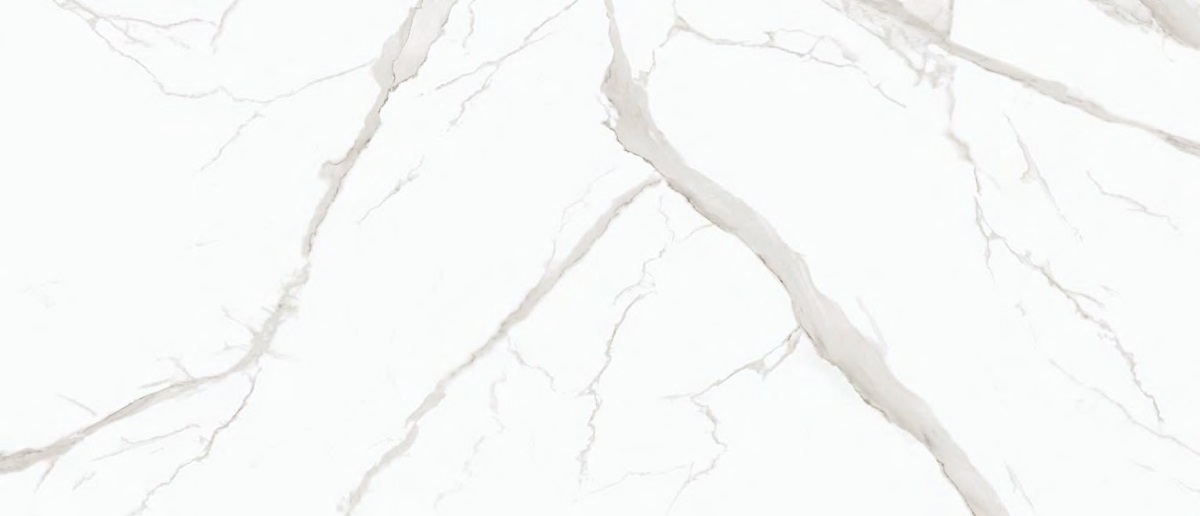 Широкоформатный керамогранит VVS Ceramic Nemi Vs Staturio Hoist 9mm, цвет белый, поверхность глянцевая, прямоугольник, 1200x2780