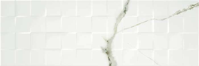 Керамическая плитка Undefasa Royal Gold Gloss Grid, цвет белый, поверхность глянцевая, прямоугольник, 250x750