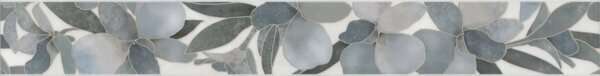 Бордюры Kerama Marazzi Стеллине Бордюр VT\B161\7214, цвет серый, поверхность глянцевая, прямоугольник, 63x500