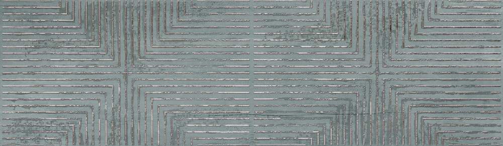 Декоративные элементы Ibero Sospiro Decor Capri Ocean Rect, цвет синий, поверхность матовая, прямоугольник, 290x1000