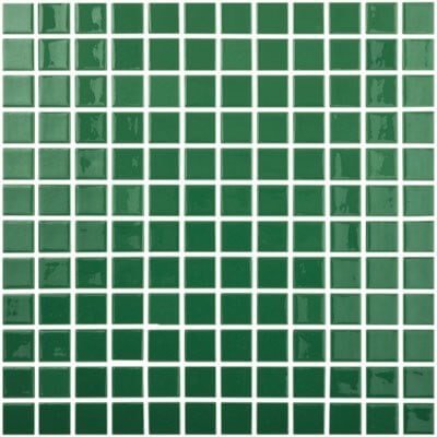 Мозаика Vidrepur Colors № 602 (На Бумаге), цвет зелёный, поверхность глянцевая, квадрат, 317x317
