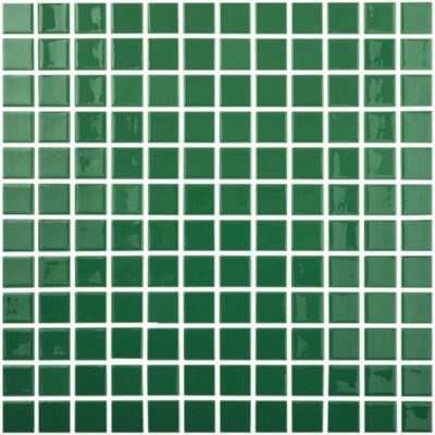 Мозаика Vidrepur Colors № 602 (На Бумаге), цвет зелёный, поверхность глянцевая, квадрат, 317x317