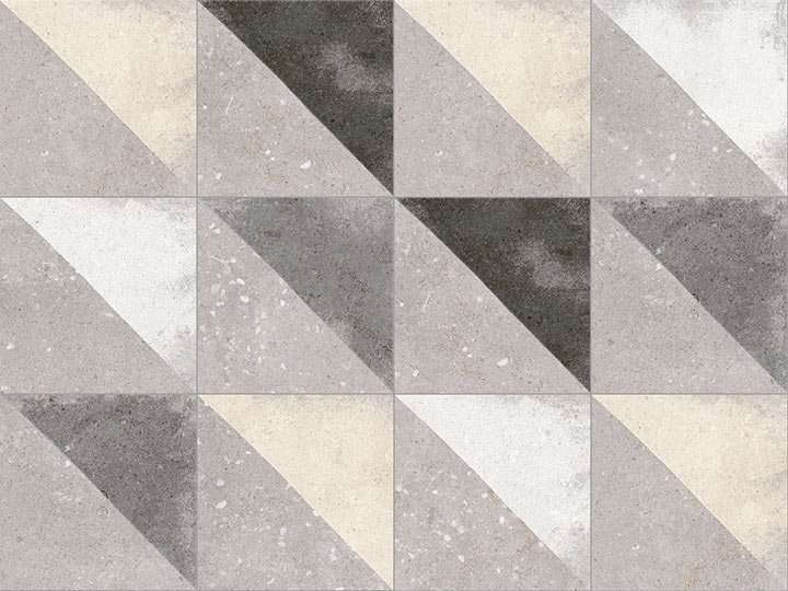 Декоративные элементы Vives Nassau Tirol Gris, цвет серый, поверхность матовая, квадрат, 200x200
