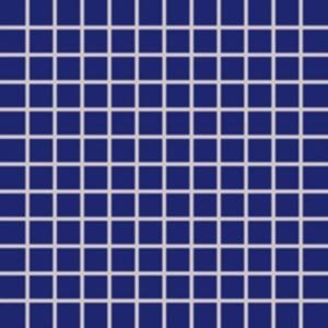 Мозаика Rako Color Two GDM02005 (2,5x2,5), цвет синий, поверхность матовая, квадрат, 300x300