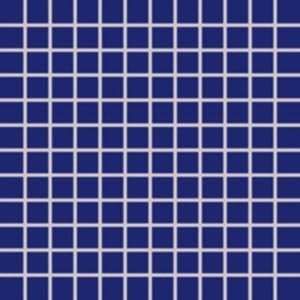 Мозаика Rako Color Two GDM02005 (2,5x2,5), цвет синий, поверхность матовая, квадрат, 300x300