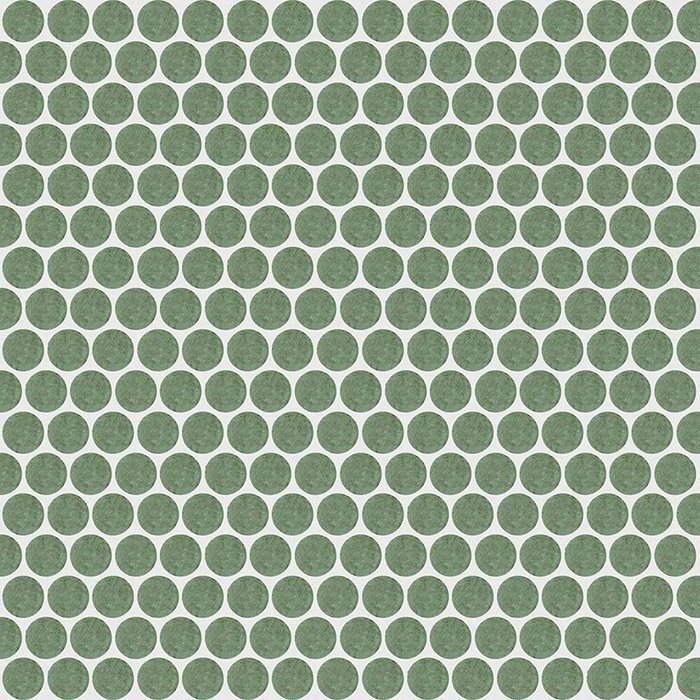 Мозаика Rex Extra Light Circle Jade 735612, цвет зелёный, поверхность глянцевая, квадрат, 300x300