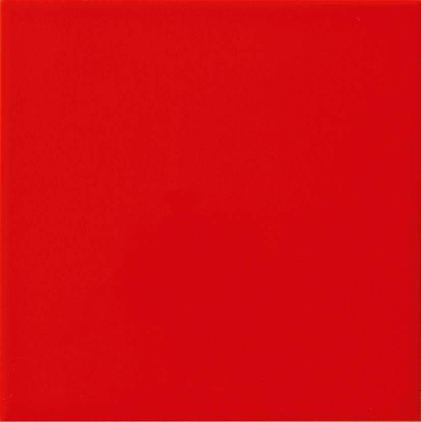 Керамическая плитка Aparici Pop Red, цвет красный, поверхность матовая, квадрат, 200x200