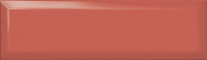 Керамическая плитка Kerama Marazzi Аккорд 9023, цвет красный, поверхность глянцевая, прямоугольник, 85x285