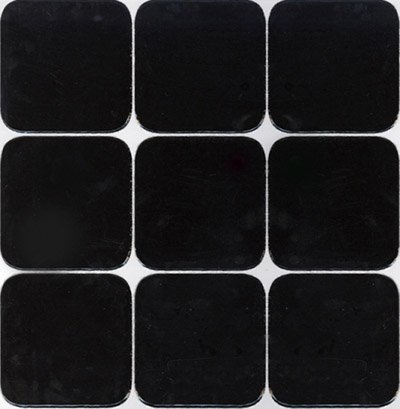 Керамическая плитка Infinity Latina Negro, цвет чёрно-белый, поверхность глянцевая, квадрат, 300x300