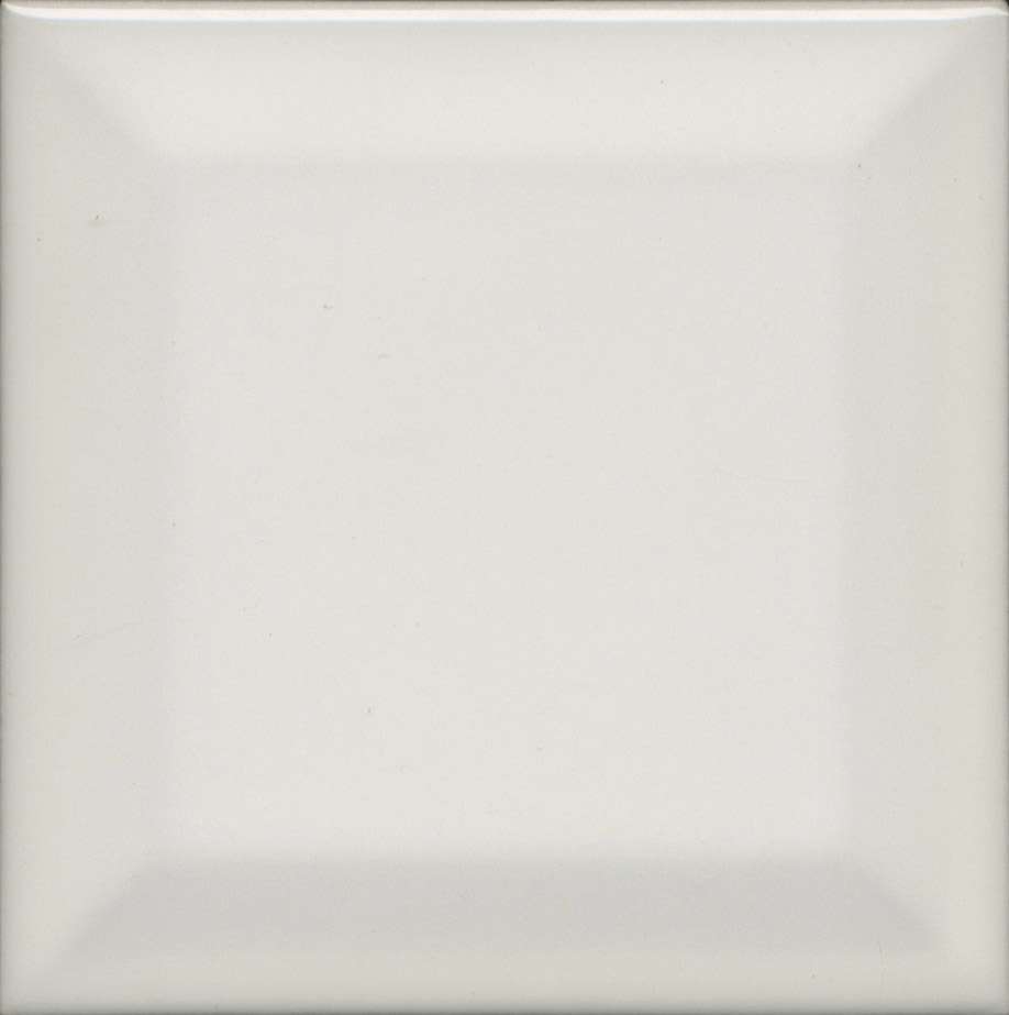 Декоративные элементы Kerama Marazzi Фурнаш грань белый глянцевый TOC002, цвет белый, поверхность глянцевая, квадрат, 98x98