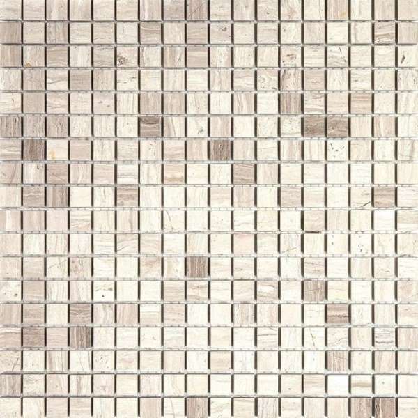 Мозаика Natural Mosaic Adriatica (1,5X1,5) 7M032-15P, цвет серый, поверхность полированная, квадрат, 305x305