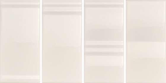 Керамическая плитка 41zero42 Mou Milk Glossy Mix 4101103, цвет белый, поверхность глянцевая, прямоугольник, 62x125