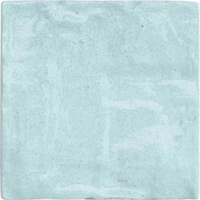 Керамическая плитка Harmony Riad Sky/10X10 26050, цвет голубой, поверхность структурированная, квадрат, 100x100