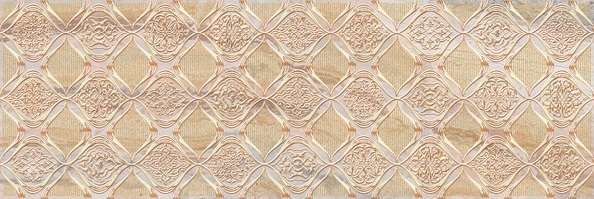 Декоративные элементы Нефрит керамика Лигурия 04-01-1-17-03-15-609-0, цвет бежевый, поверхность глянцевая, прямоугольник, 200x600