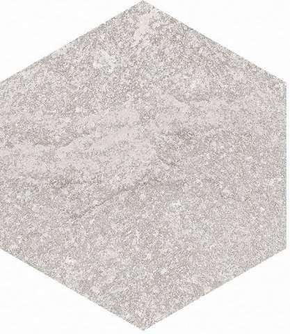 Керамогранит Vives Aston Hexagono Benson Nacar, цвет серый, поверхность матовая, шестиугольник, 230x266