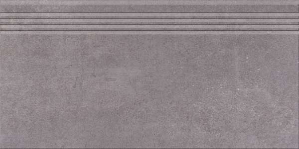 Ступени Gracia Ceramica Garden Grey PG ST 01, цвет серый, поверхность матовая, прямоугольник, 300x600